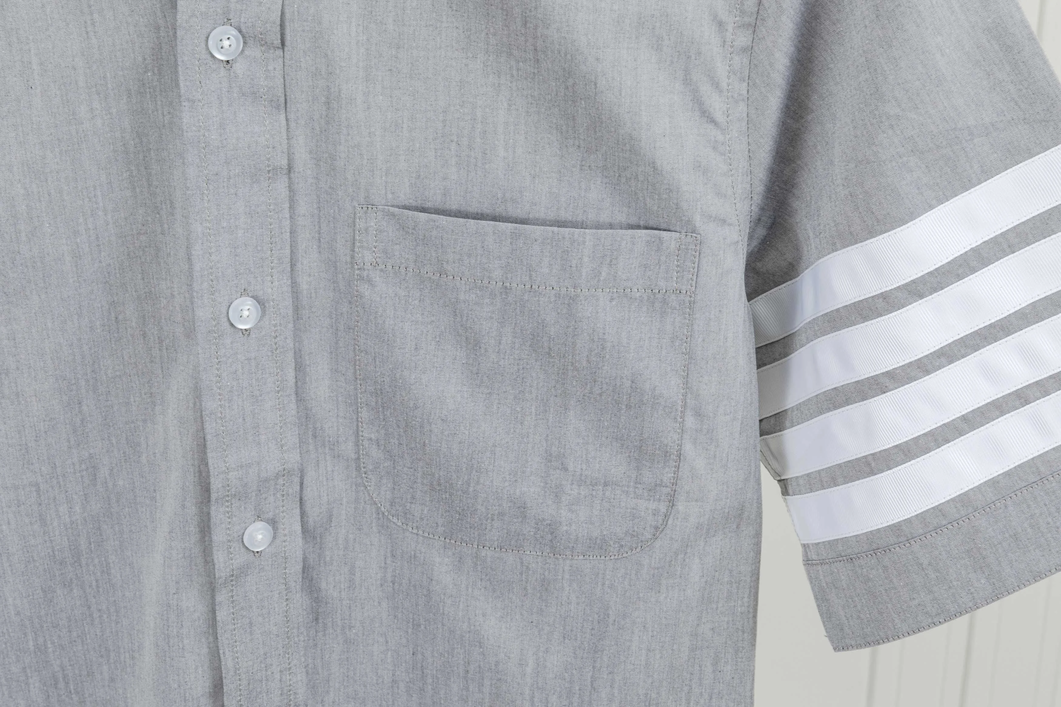 THOM BROWNE . 100% Factory Same Style ：Light Gray Size：0/1/2/3/4